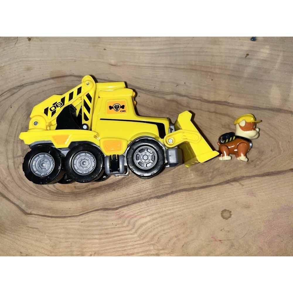 Paw Patrol Rubble With Excavator (Preowned)